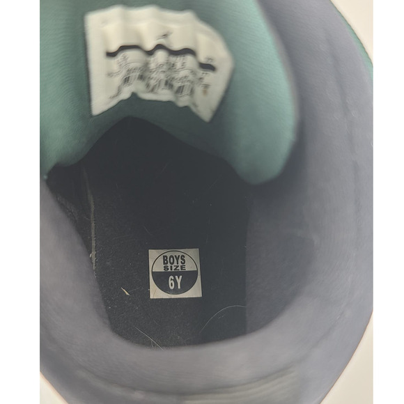 Air Jordan Pro Strong Black Dark Pine White 407484-011 Size 6Y US - Picture 7 of 8